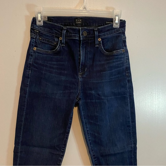 Citizens of Humanity Rocket Crop High Rise Skinny Jeans Size 25 - Picture 8 of 11
